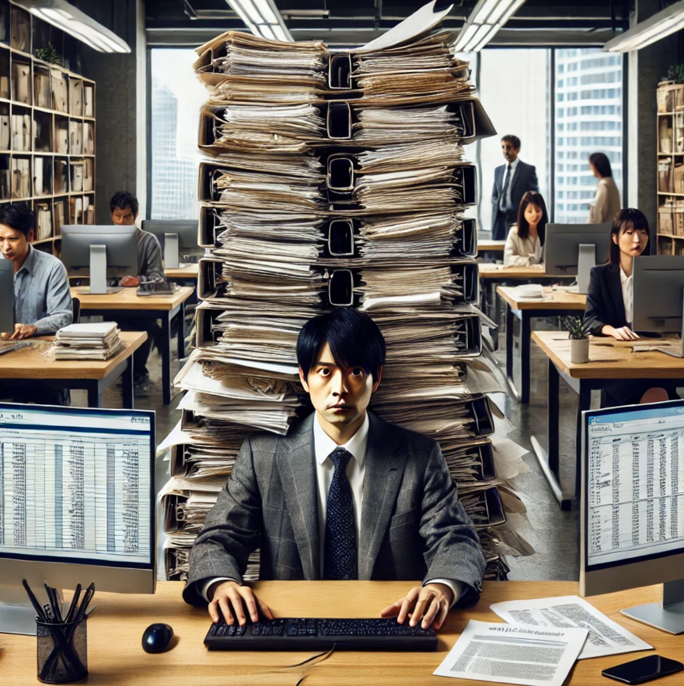 You are currently viewing 【できる管理職とは？】「仕事を抱えすぎる管理職のNG行動」【中長期経営計画実行支援/経営計画書/離職率低下/AIによる業務改善/リーダー育成/人材確保】