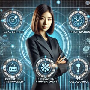 Read more about the article 【できる管理職とは？】管理職1年目でつまずかない！成功する5つの基本その②【中長期経営計画実行支援/経営計画書/離職率低下/AIによる業務改善/リーダー育成/人材確保】