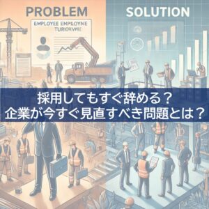 Read more about the article 【2025年春闘】「採用しても人が辞める…」工務店の社長が直面する本当の問題とは？【中長期経営計画実行支援/経営計画書/離職率低下/AIによる業務改善/リーダー育成/人材確保】